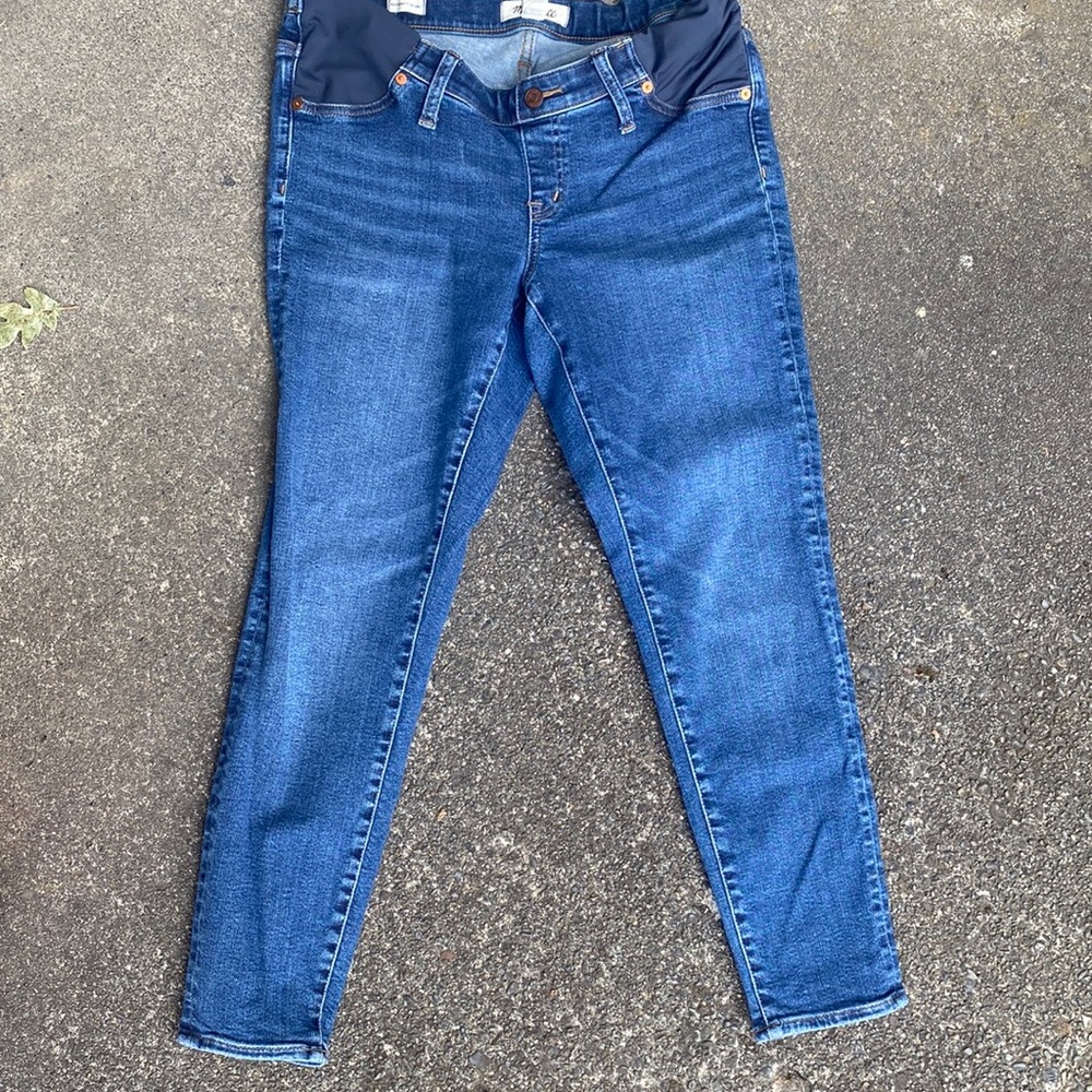 Madewell maternity skinny jean